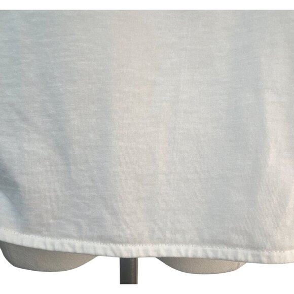 ZARA Home Medium White Lace Trim Cotton Camisole Tank - Picture 10 of 14